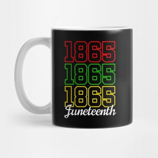 Juneteenth 1865 Black History African American Men Women Mug